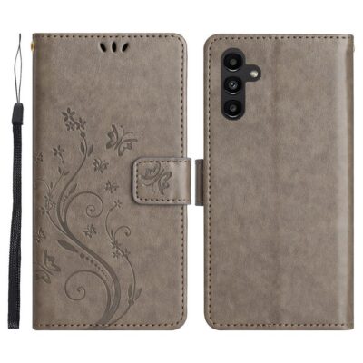 Samsung Galaxy S26+ 5G Kotelo Kukka Harmaa