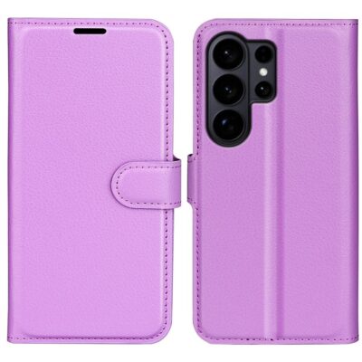 Samsung Galaxy S26 Ultra 5G Kotelo PU-Nahka Violetti