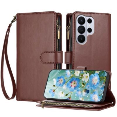 Samsung Galaxy S26 Ultra 5G Lompakko Tummanruskea