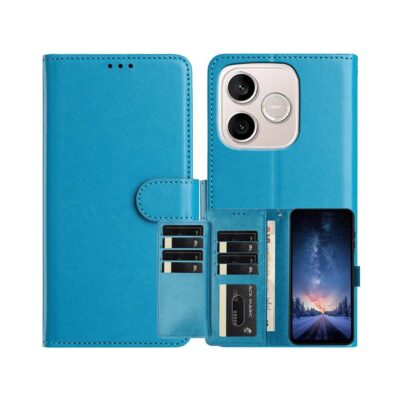 Honor 600 Lite 5G Kotelo 8-Korttipaikkainen Sininen