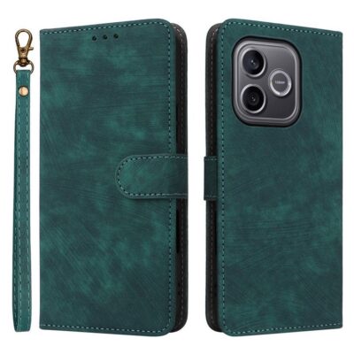 Honor 600 Lite 5G RFID Suojattu Lompakkokotelo Vihreä