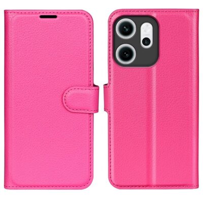 Oppo Reno14 F 5G Kotelo PU-Nahka Pinkki