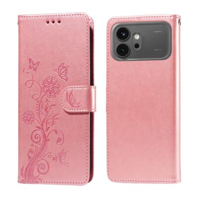 Honor 600 5G / 600 Pro 5G Suojakotelo Kukka Vaaleanpunainen