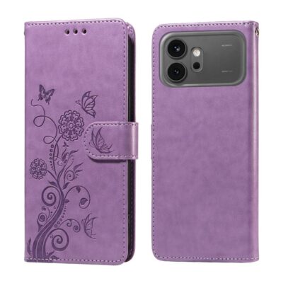 Honor 600 5G / 600 Pro 5G Suojakotelo Kukka Violetti