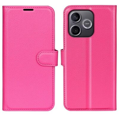 Honor 600 Lite 5G Suojakotelo PU-Nahka Pinkki