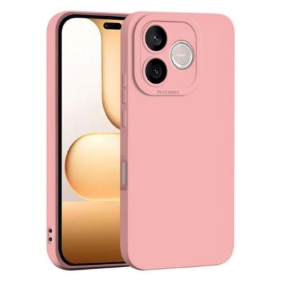 Honor 600 Lite 5G Suojakuori TPU-Muovi Vaaleanpunainen