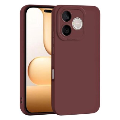 Honor 600 Lite 5G Suojakuori TPU-Muovi Viininpunainen