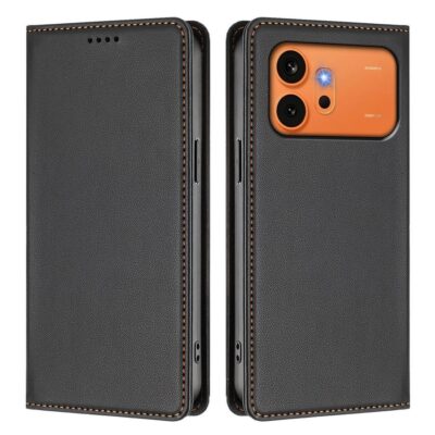 Honor 600 5G / 600 Pro 5G Kannellinen Kotelo RFID Musta