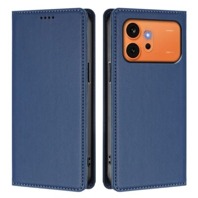 Honor 600 5G / 600 Pro 5G Kannellinen Kotelo RFID Tummansininen