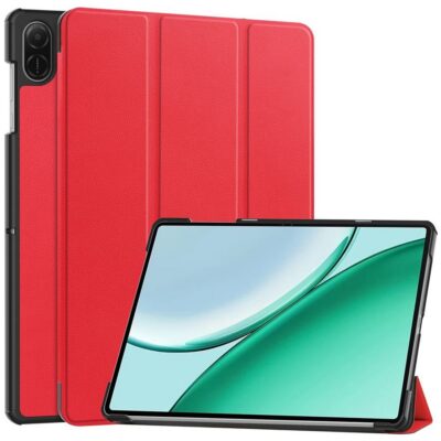 Honor Pad X8b Jalusta Suojakotelo Punainen
