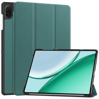 Honor Pad X8b Jalusta Suojakotelo Tummanvihreä