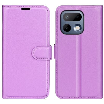 Realme 16 Pro 5G Suojakotelo PU-Nahka Violetti