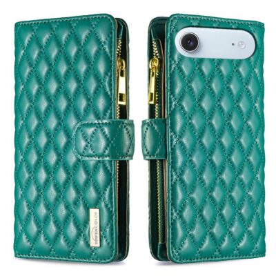 Apple iPhone Air Lompakko Rhombus Vihreä
