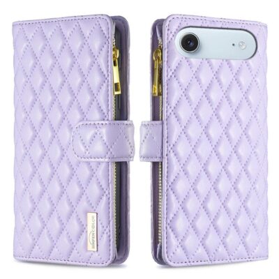 Apple iPhone Air Lompakko Rhombus Violetti