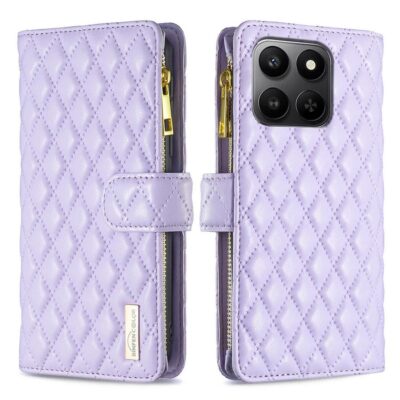 Honor 400 Smart 5G Lompakkokotelo Rhombus Violetti