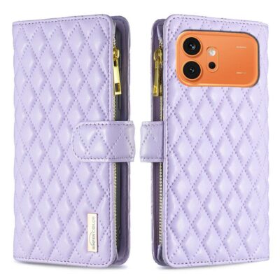 Honor 600 5G / 600 Pro 5G Lompakko Rhombus Violetti