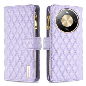 Honor Magic8 Lite 5G Lompakko Rhombus Violetti