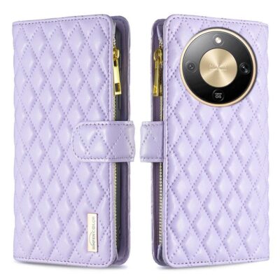 Honor Magic8 Lite 5G Lompakko Rhombus Violetti