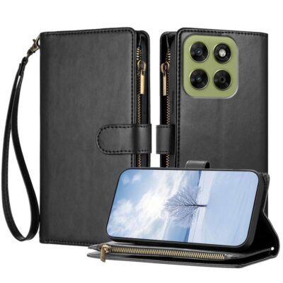 Motorola G37 Lompakkokotelo Musta