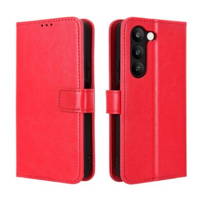 Realme C100 5G Suojakotelo PU-Nahka Punainen