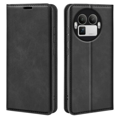 Realme GT 8 Pro 5G Kannellinen Suojakotelo Musta