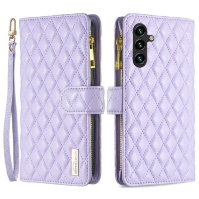 Samsung Galaxy A17 Lompakko Rhombus Violetti