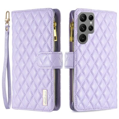 Samsung Galaxy S26 Ultra 5G Lompakko Rhombus Violetti