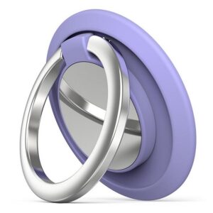 Tarrakiinnitteinen Puhelimen Sormuspidike 11 Väriä - Violetti