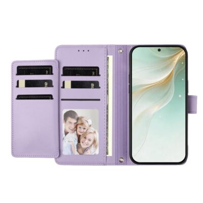 Honor 600 Smart 5G 9-Korttipaikkainen Kotelo Violetti